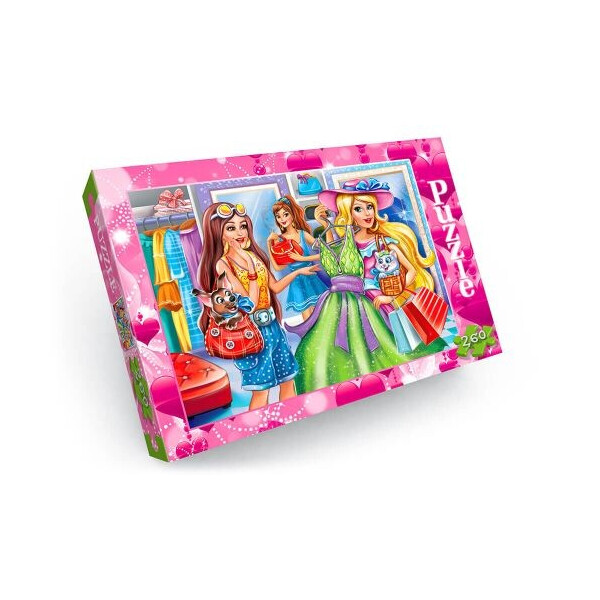 

Пазл Danko toys Подружки на шоппинге 260 элементов