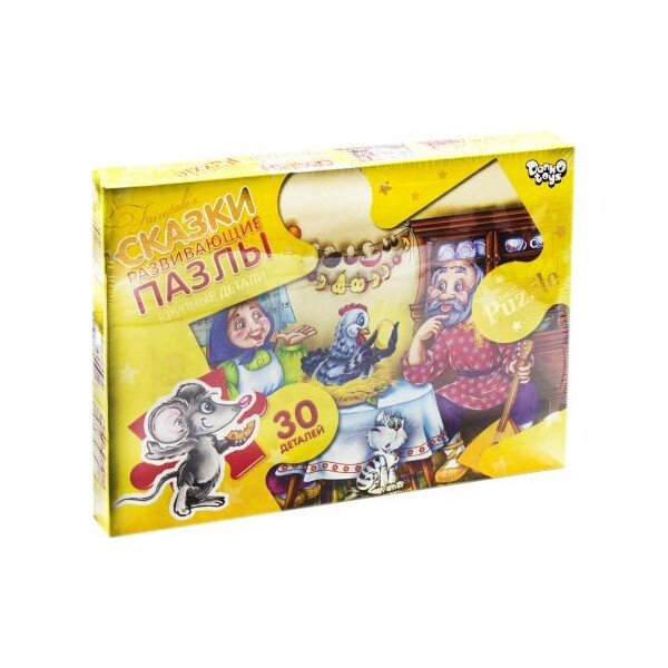 

Пазл Maxi Danko toys Курочка Ряба 30 элементов