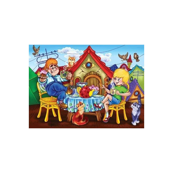 

Пазл мягкий Danko toys Сказочки: Карлсон 20 элементов