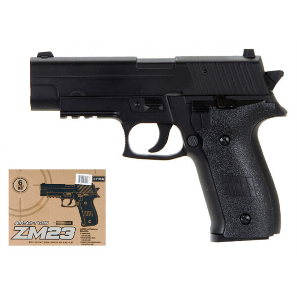 

Пистолет CYMA ZM23 с пульками,метал.кор. (ZM23)