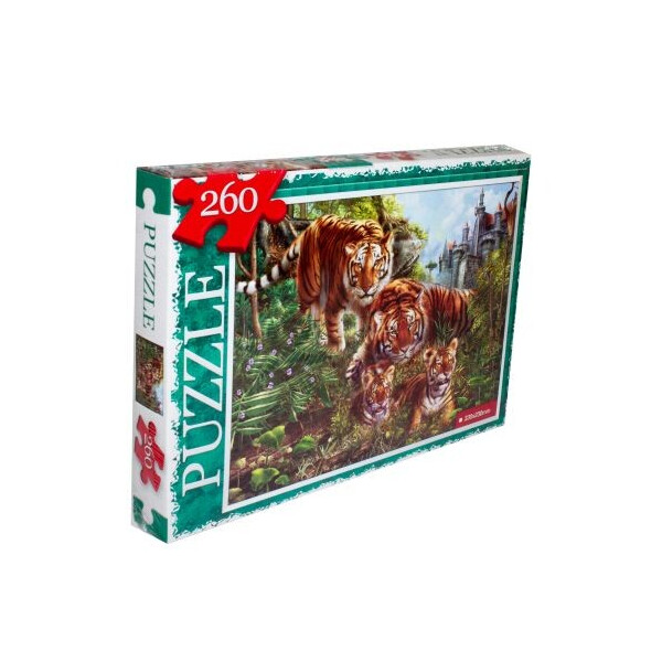 

Пазл Danko toys Семья тигров 260 элементов