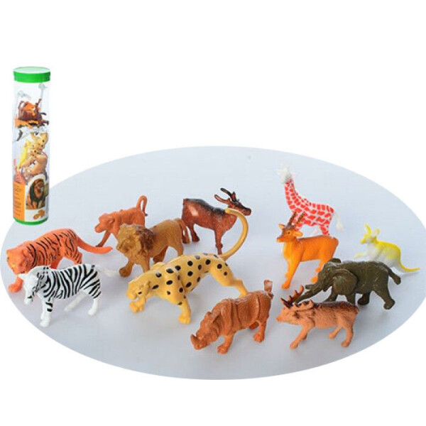 

Игровой набор Дикие животные, 12 фигурок (9689-15)
