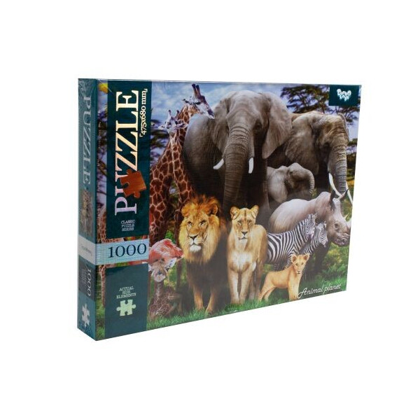 

Пазл Danko toys Животные 1000 элементов