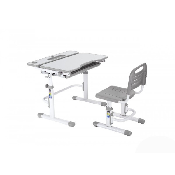 

Эргономический комплект Cubby парта и стул-трансформеры Botero Grey