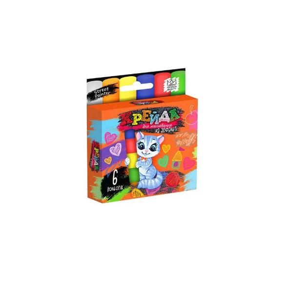 

Мел для рисования на асфальте Danko Toys МАЛ 6 шт. (MEL-02-01)