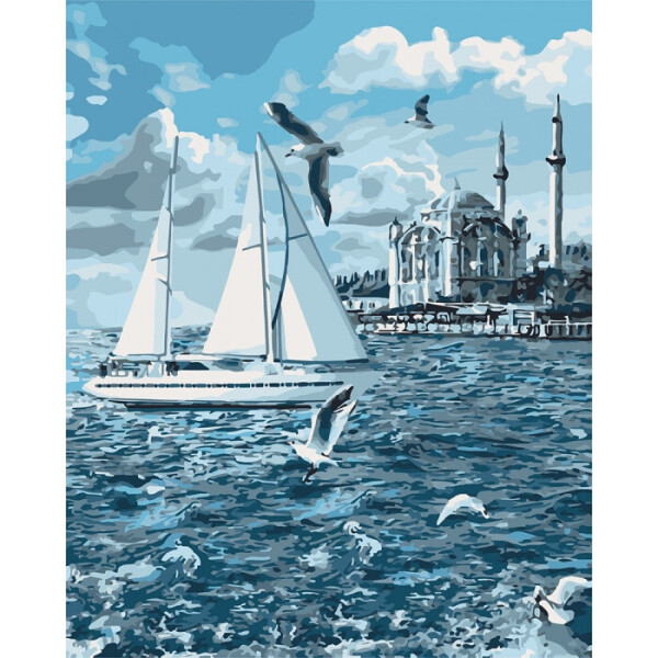 

Картина по номерам. "Прогулка по Босфору" 40*50см KHO2743