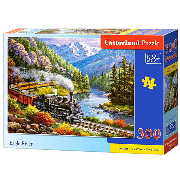 

Пазл Castorland Паровоз в горах 300 элементов (73576)