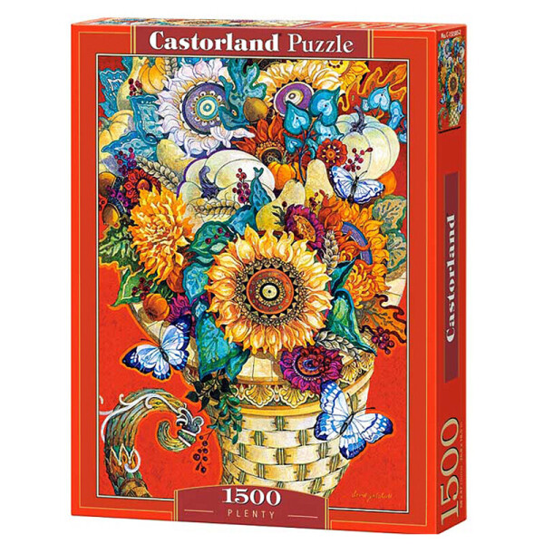 

Пазл Castorland Изобилие цветов 1500 элементов