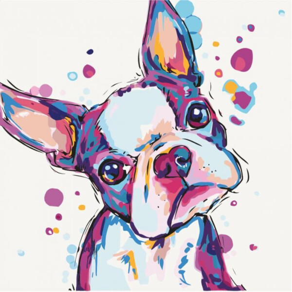 

Картина по номерам Идейка 40х40 Забавный малыш 2 KHO4016