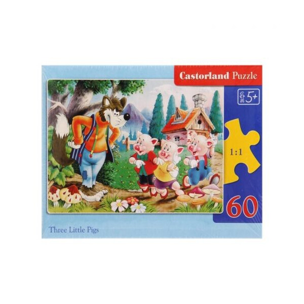

Пазл Castorland Три поросёнка 60 элементов