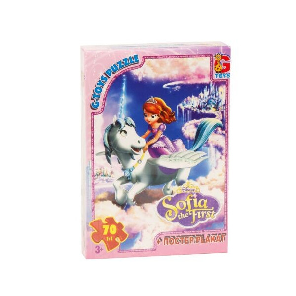 

Пазл G-toys София Прекрасная + плакат 70 элементов