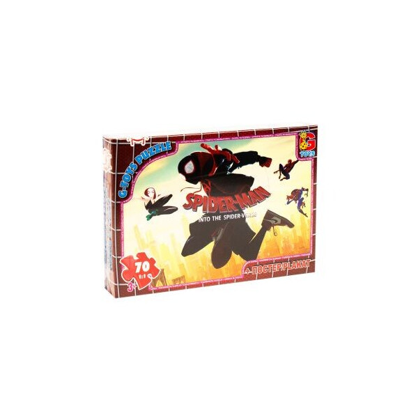 

Пазл G-toys Человек-паук: Через вселенные 70 элементов