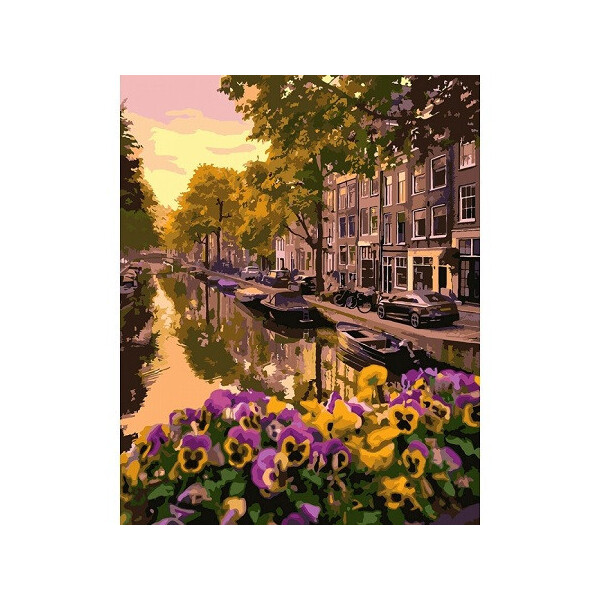 

Картина по номерам Идейка Амстердам 40х50 KHO3553