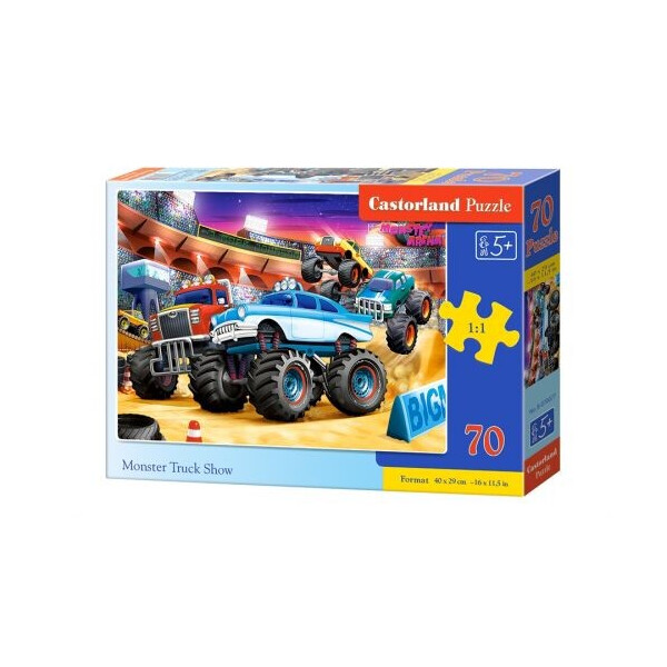 

Пазл Castorland Monster Truck Show 70 элементов