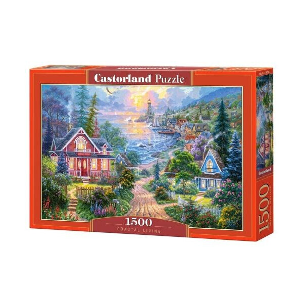 

Пазл Castorland Прибрежная жизнь 1500 элементов