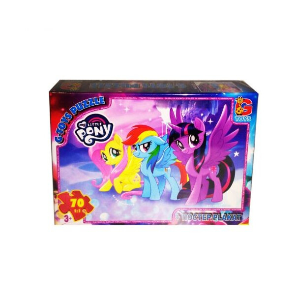 

Пазл G-toys My little Pony 70 элементов