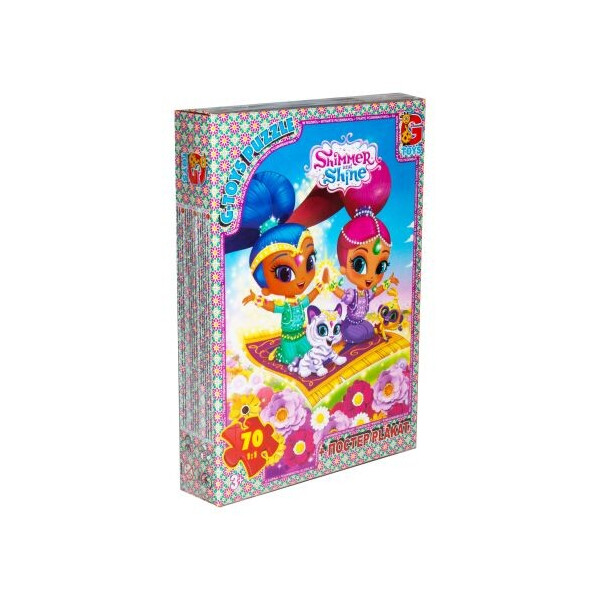 

Пазл G-toys Шиммер и Шайн: ковёр-самолёт 70 элементов