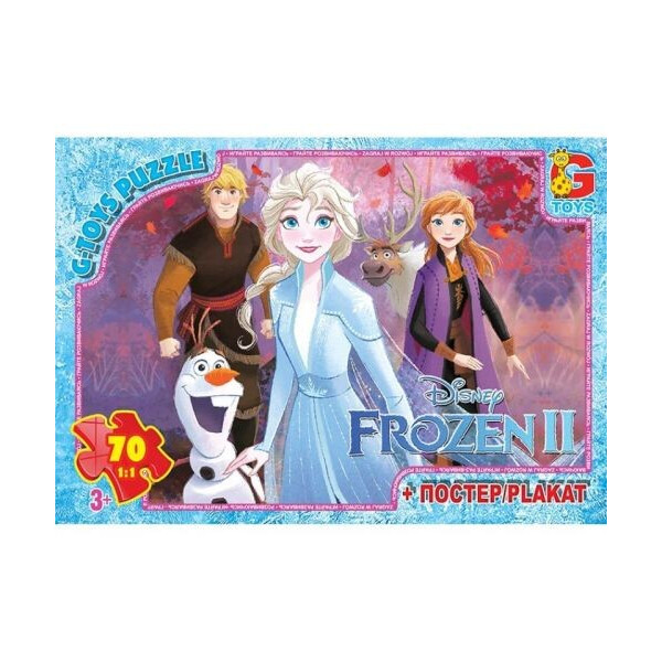 

Пазл G-toys Холодное сердце 70 элементов (87911)