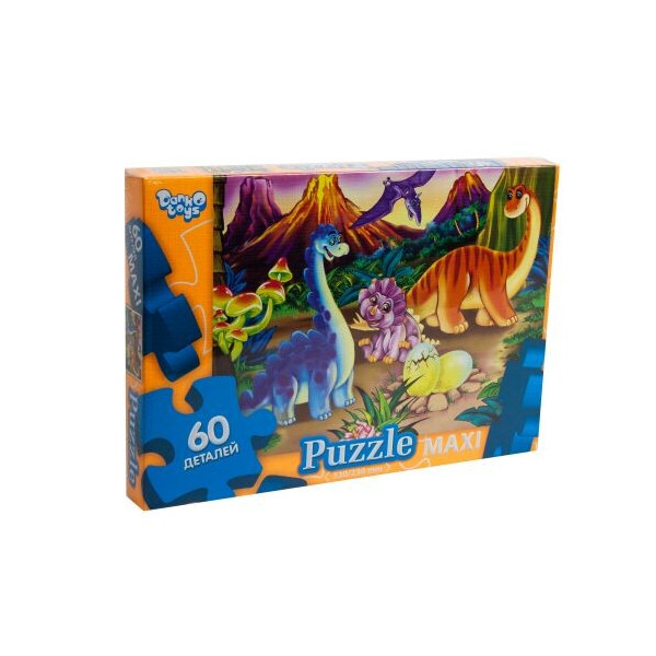 

Пазл Maxi Danko Toys Динозавры 60 элементов