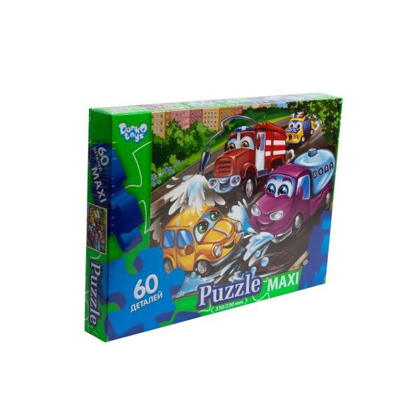 

Пазл Maxi Danko Toys Машинки 60 элементов