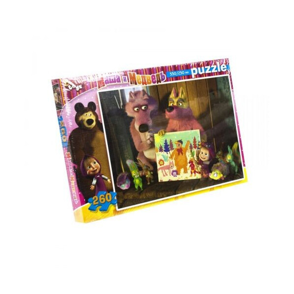 

Пазл Danko toys Маша и Медведь t100295 260 элементов