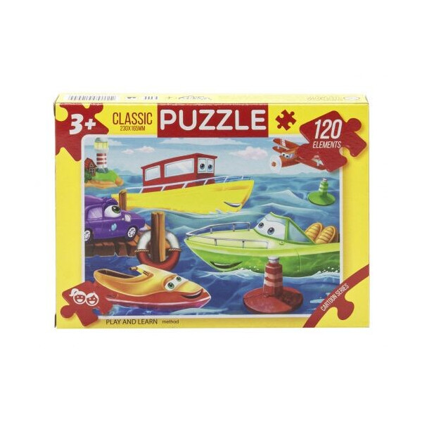 

Пазл Danko toys Водный транспорт 120 элементов