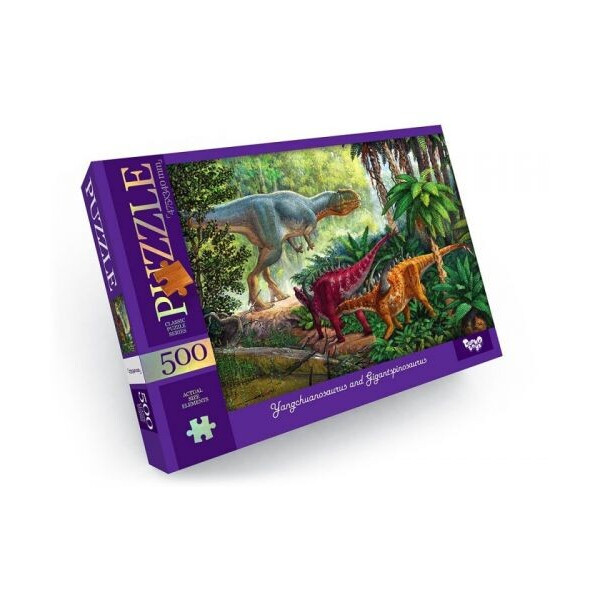 

Пазл Danko toys Динозавры 500 элементов (90593)
