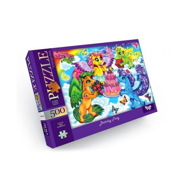 

Пазл Danko toys День рождения пони 500 элементов