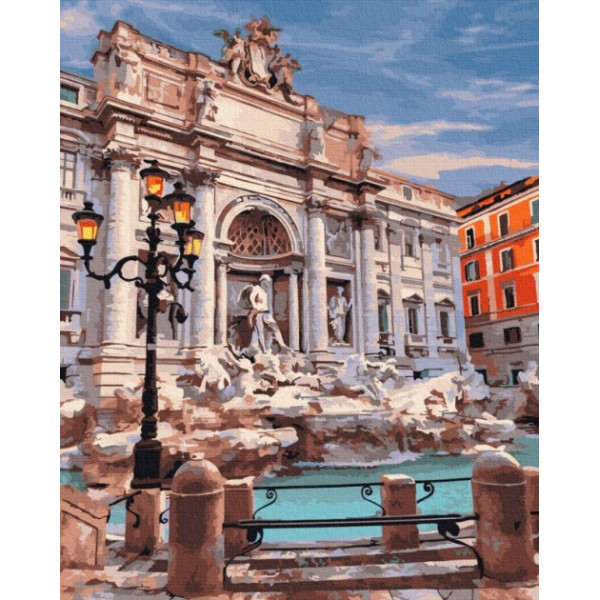 

Картина по номерам Brushme Фонтан Ди Треви Рим Gх29709