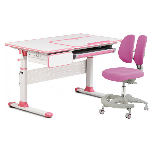 

Комплект парта Cubby Toru Pink + подростковое кресло для дома FunDesk Primo Pink