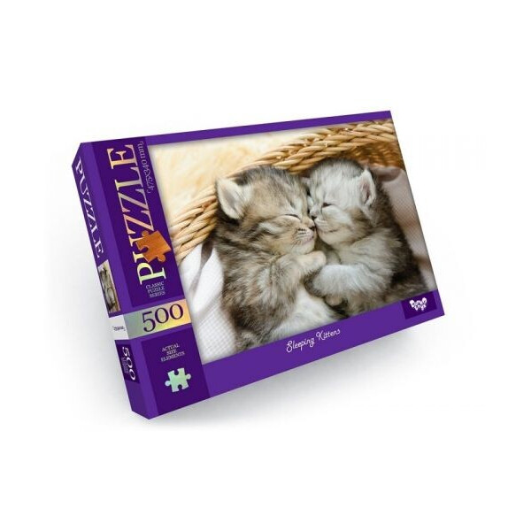 

Пазл Danko toys Спящие котята 500 элементов