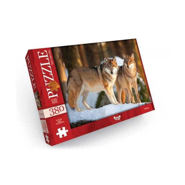 

Пазл Danko toys Волки 380 элементов