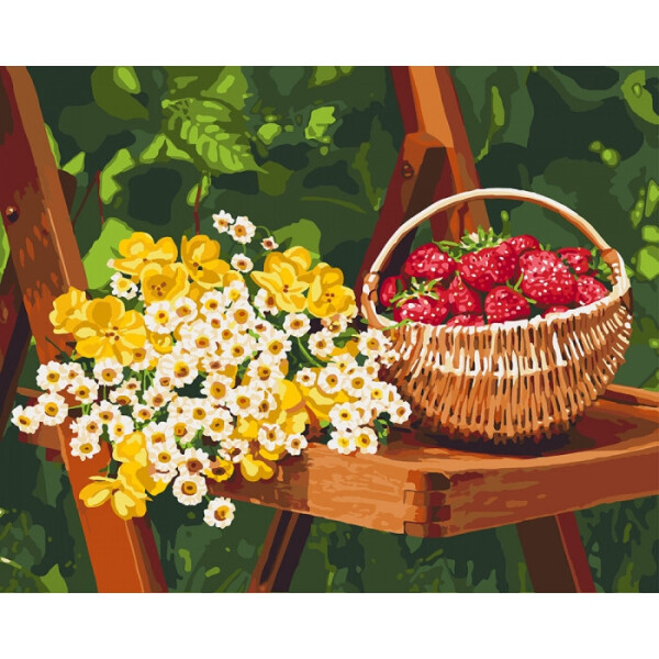 

Картина по номерам. Летние дары 50х40см KHO5560