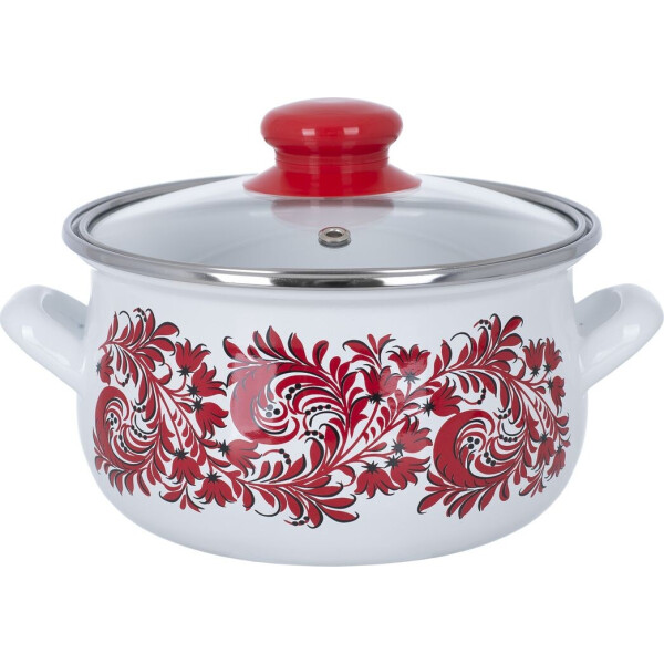 

Кастрюля Infinity Red flowers 1,8 л (6415012)