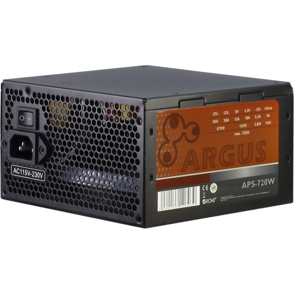 

Блок питания для ПК Argus APS-720W (APS-720W)