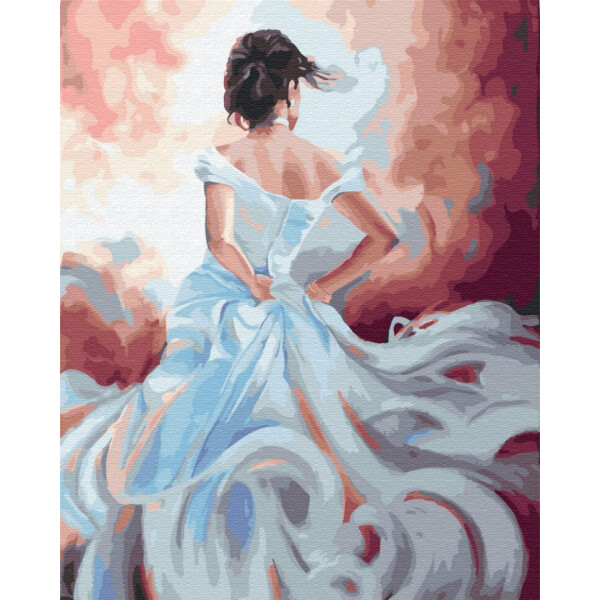 

Картина по номерам. Brushme "Дама ветров" GX34007