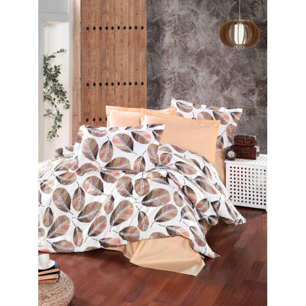 

Постельное Белье Сиде Листья Персиковые, 150x220 см, Подростковый Комплект