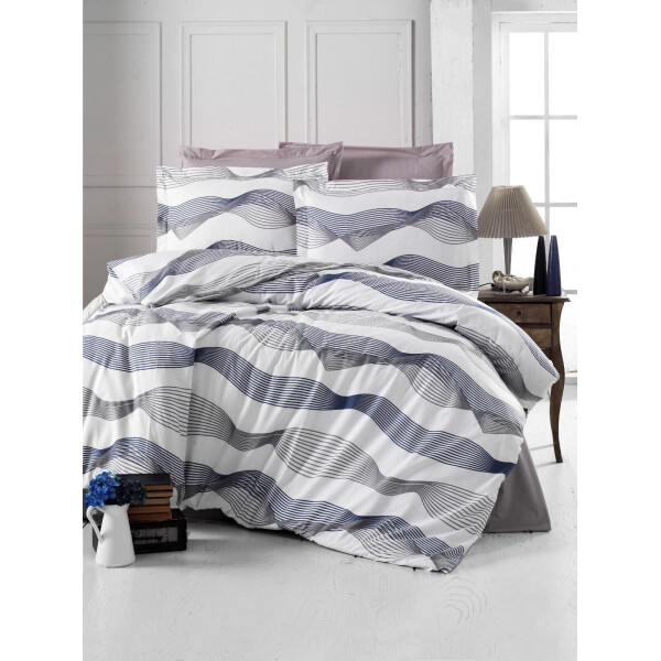 

Постельное Белье Дидим Серые Волны, 200x220 см, Двойной Комплект