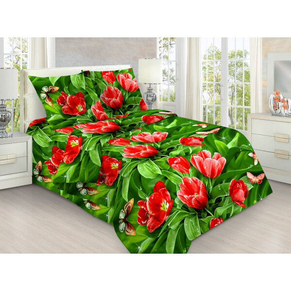 

Постельное Белье Тюльпаны 3Д, 100x150 см, Кроватка Комплект