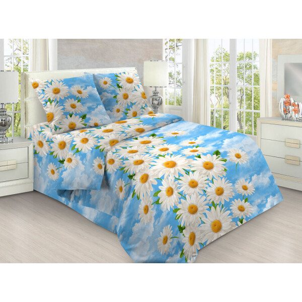 

Постельное Белье Ромашки и Облака 3Д, 100x150 см, Кроватка Комплект