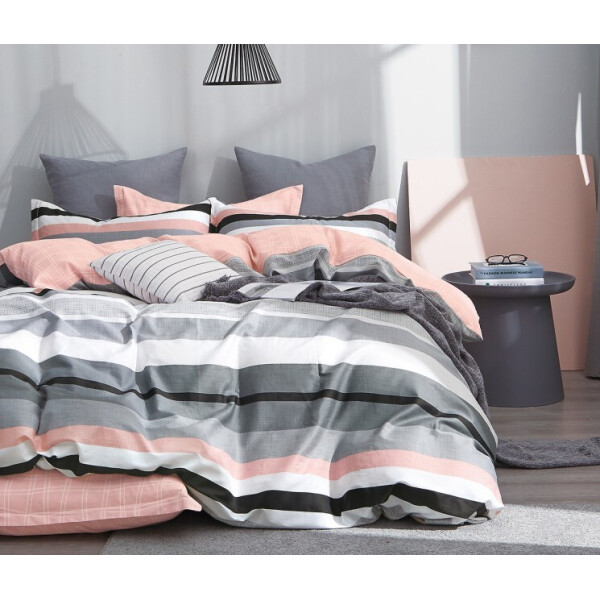 

Постельное белье Полюс Серо-Розовый, 150x100 см, Кроватка Комплект
