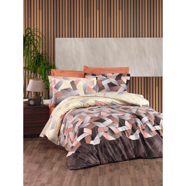 

Постельное Белье Анкара Прямоугольники, 220x250 см, Семейный Комплект