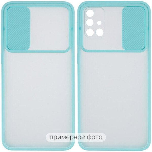 

Чехол Camshield mate TPU со шторкой для камеры для Xiaomi Redmi Note 8 Pro (Бирюзовый) (1016921)