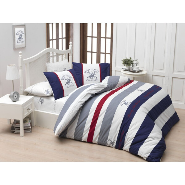 

Постельное белье Beverly Hills Polo Club ранфорс - BHPC 001 Dark Blue евро (2000022202312)