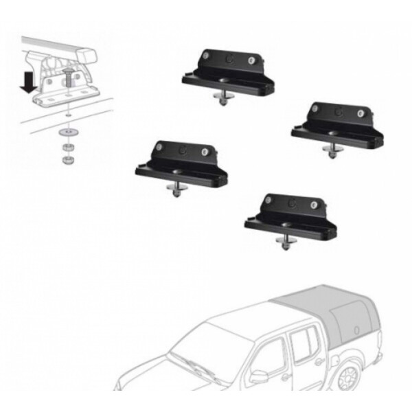

Универсальный монтажный комплект Thule Artificial Fixpoint 543 (TH 543)