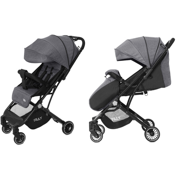 

Коляска прогулочная Tilly Bella T-163 Anchor Grey +дождевик S