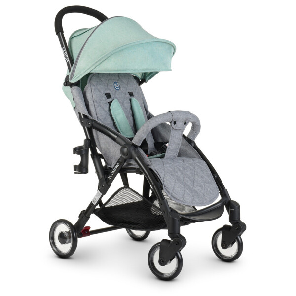

Прогулочная коляска El Camino ME 1058 Wish Mint Gray, лен, мятно-серый