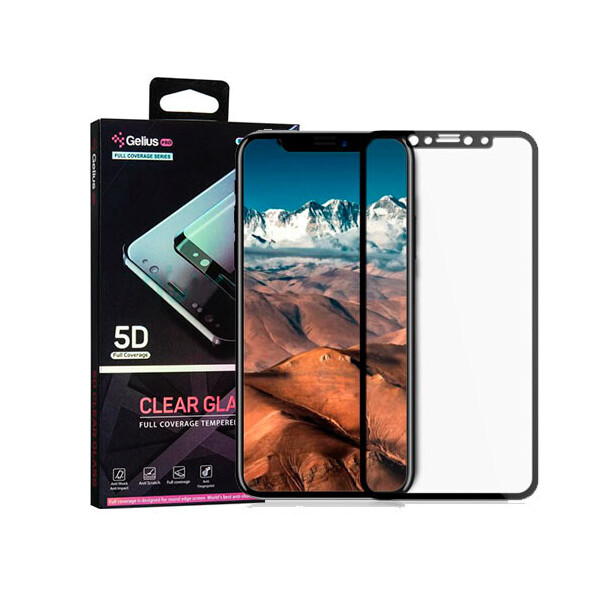 

Защитное стекло Gelius Pro 5D Full Glue для iPhone X XS Black