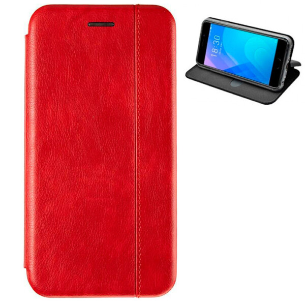 

Чехол книжка PU Gelius для Xiaomi Redmi Note 9 Red