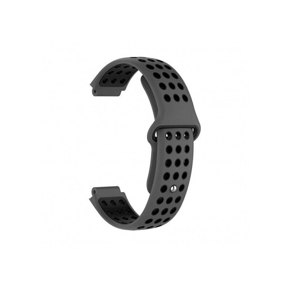 

Ремешок для Garmin Universal 16 Nike-style Silicone Band Gray/Black